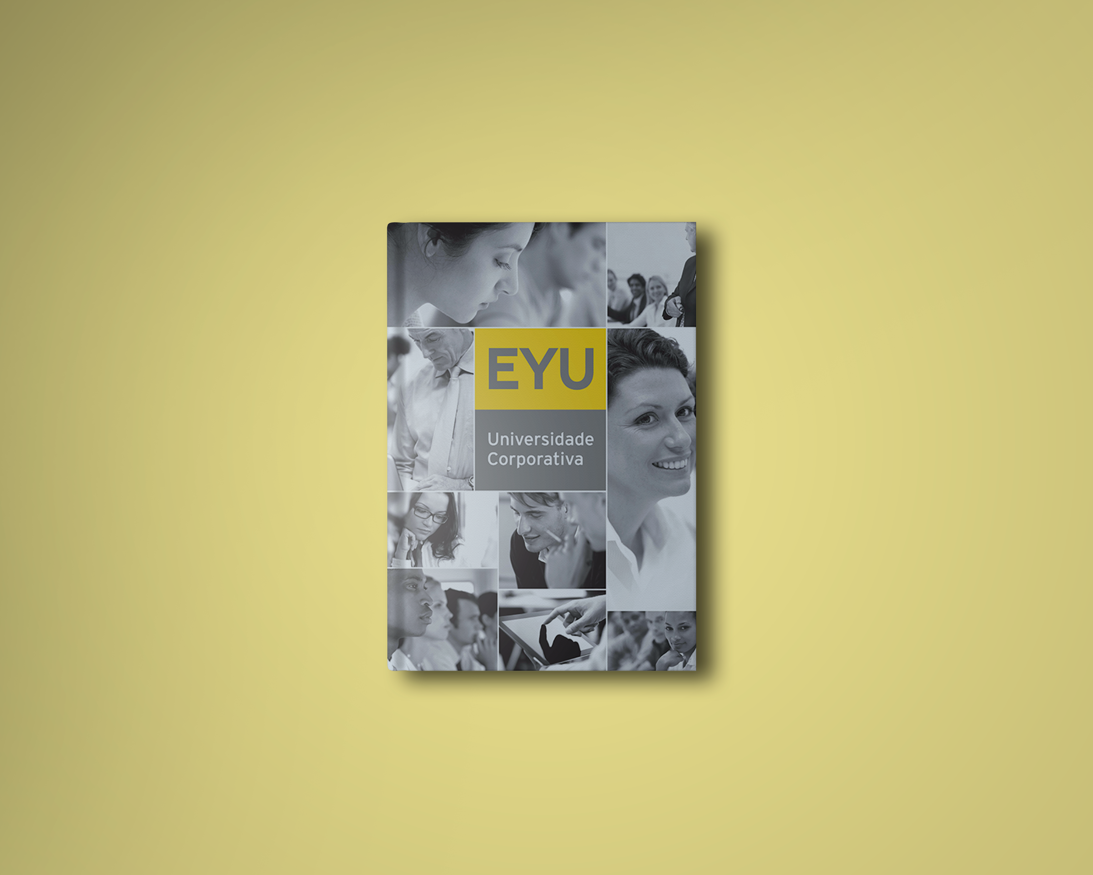Caderno produzido para a empresa EY